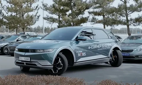 Hyundai Ioniq 5 có thể "đi ngang như cua" nhờ công nghệ mới này