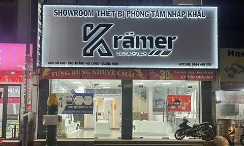 Nâng tầm đẳng cấp không gian tắm với thiết bị vệ sinh Kramer