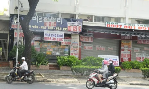 Mặt bằng cho thuê 'khóc ròng'