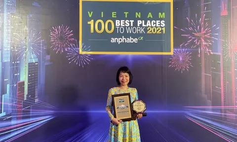 Mondelez Kinh Do được vinh danh “Top 10 doanh nghiệp có nguồn nhân lực hạnh phúc nhất năm 2021”