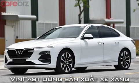 VinFast bất ngờ công bố dừng sản xuất xe xăng, chỉ sản xuất xe điện từ cuối năm 2022