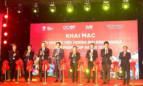 “Hội chợ Xúc tiến thương mại nông nghiệp, sản phẩm OCOP Hà Nội 2022”: Khẳng định sự hợp tác chặt chẽ giữa Hà Nội và Tập đoàn AEON