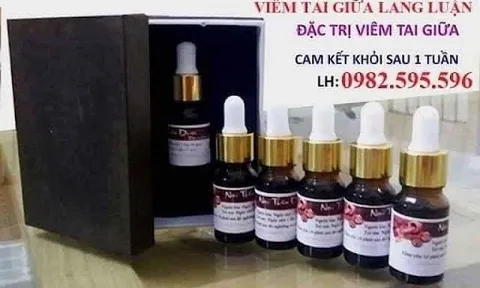 Hết nỗi lo viêm tai giữa nhờ bài thuốc nam độc đáo