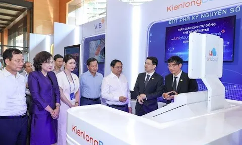 Sự kiện Chuyển đổi số ngành Ngân hàng 2022: Hệ thống máy STM do KienlongBank và Unicloud hợp tác sản xuất trở thành “tâm điểm”