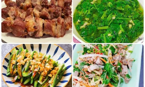 Hôm nay ăn gì: Cầm 100 nghìn đồng đi chợ được 4 món cực ngon, có món thơm lừng cả bếp