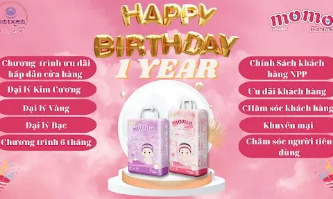 Ngàn ưu đãi tri ân khách hàng mừng sinh nhật thương hiệu tã bỉm Momo Diamond tròn 1 tuổi