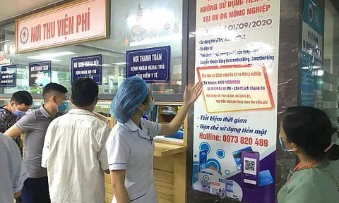 Hà Nội triển khai thực hiện thanh toán phí, lệ phí y tế không dùng tiền mặt