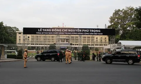 Lễ viếng Tổng Bí thư Nguyễn Phú Trọng tại Thành phố Hồ Chí Minh