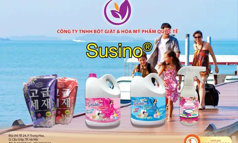 Nước giặt xả SUSINO Hàn Quốc - Lựa chọn tuyệt vời cho cả gia đình