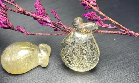 Đá thạch anh tóc vàng: Vật phẩm biểu tượng của may mắn, tài lộc