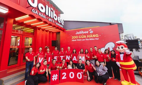 Jollibee hướng đến mục tiêu trở thành Chuỗi nhà hàng thức ăn nhanh được yêu thích nhất Việt Nam