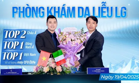 Phòng khám Da liễu LG xác lập kỷ lục mới: Top 1 Đông Nam Á về số lượng máy CFU Èlife