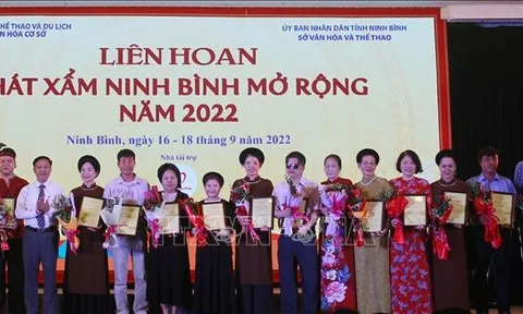Liên hoan hát Xẩm mở rộng năm 2022 diễn ra với nhiều hoạt động ý nghĩa