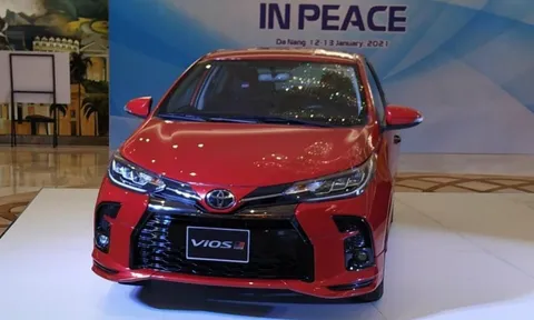 Cận cảnh 'hàng nóng' Toyota Vios 2021 tại Việt Nam, giá bán bao nhiêu?