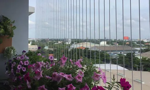 Đổ xô lắp lưới an toàn chung cư, coi chừng khiến cả gia đình gặp nguy hiểm
