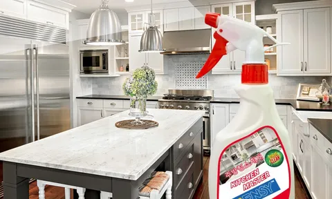 Nước rửa bếp tinh dầu quế FENSY- Tuyệt chiêu của bà nội trợ