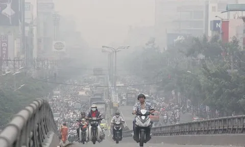 Hà Nội lại 'lọt' top 5 thành phố ô nhiễm không khí nhất thế giới