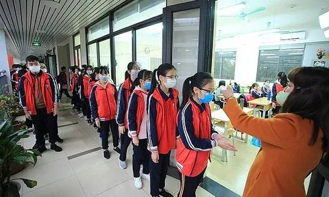 Nhiều trường đi học trở lại: Bộ Y tế khuyến cáo không bật điều hoà, không dùng chung đồ