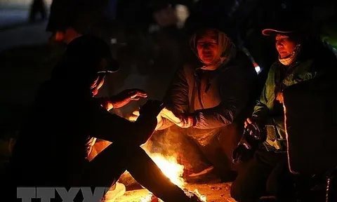 Không khí lạnh gây mưa rét ở miền Bắc