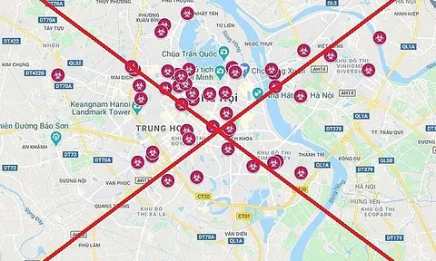 Hà Nội bác thông tin về bản đồ dịch Covid-19, kêu gọi người dân không chia sẻ
