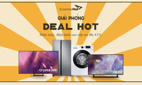 Mừng đại lễ, Sunshine Mall tung deal khủng, cơ hội nhận ưu đãi lên tới hơn 10 triệu đồng