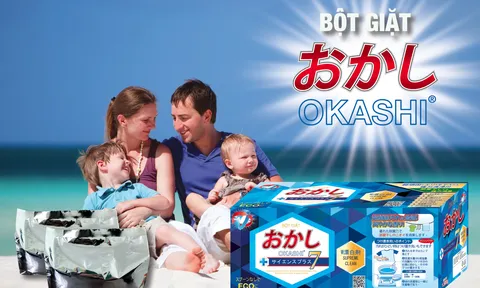 Cơn sốt bột giặt OKASHI tẩy sạch các vết bẩn cứng đầu được săn lùng
