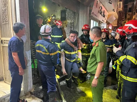 Đại tướng Tô Lâm gửi thư khen ngợi lực lượng cảnh sát cứu 4 người trong đám cháy