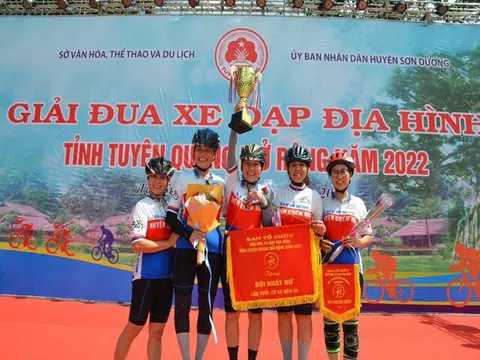 Giải đua xe đạp địa hình Tuyên Quang mở rộng năm 2022