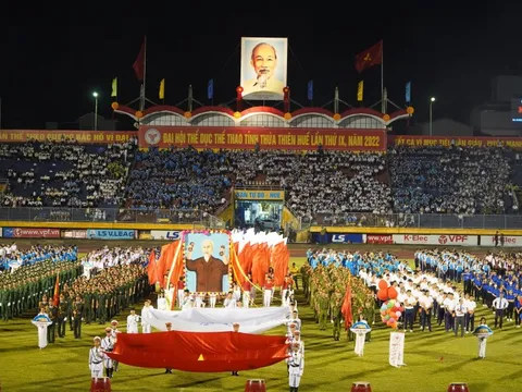 Thừa Thiên Huế - Khai mạc Đại hội Thể dục Thể thao tỉnh lần thứ IX – 2022