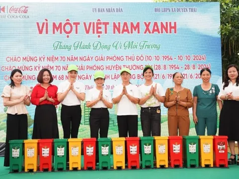 Công ty Coca-Cola Việt Nam chung tay hành động cho môi trường thêm xanh