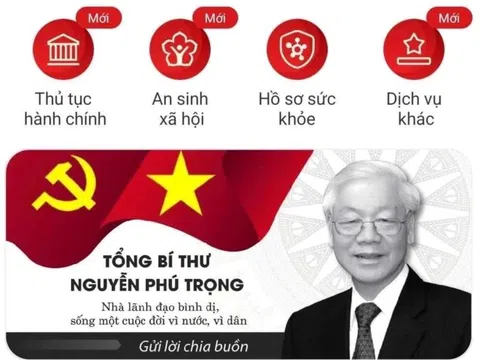 Lập sổ tang điện tử để người dân tưởng nhớ Tổng Bí thư Nguyễn Phú Trọng