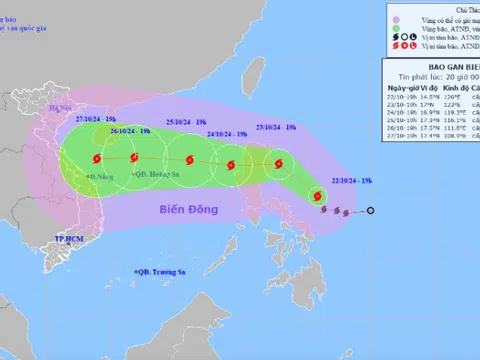 Bão Trami gây mưa lớn tại khu vực Trung Bộ