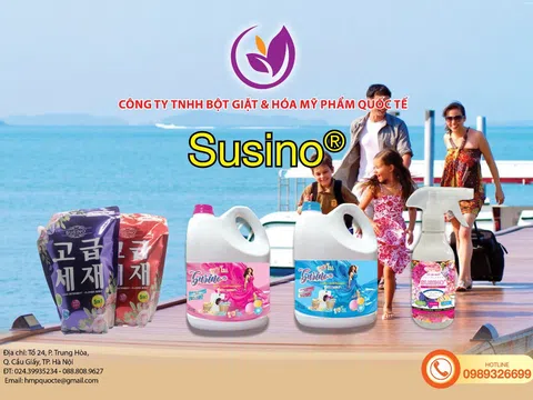 Nước giặt xả SUSINO Hàn Quốc - Lựa chọn tuyệt vời cho cả gia đình