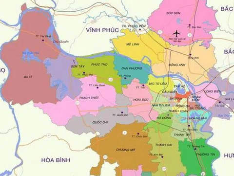 3 huyện Thanh Oai, Thường Tín, Mê Linh dự kiến lên quận vào 2026-2030