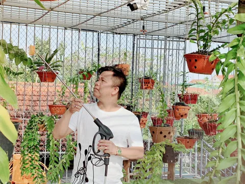 Nguyễn Đăng Ghin: Chàng trai nghèo nhờ đam mê hoa lan đã thoát nghèo