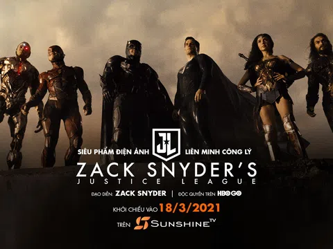 9 điều bất ngờ về bom tấn điện ảnh 'Zack Snyder’s Justice League' công chiếu trên Sunshine TV
